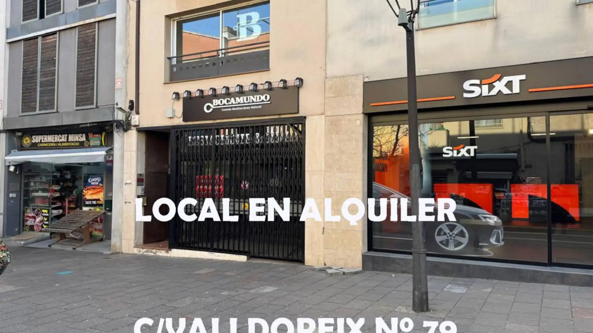 Vista exterior de Local de alquiler en Sant Cugat del Vallès con Aire acondicionado y Alarma
