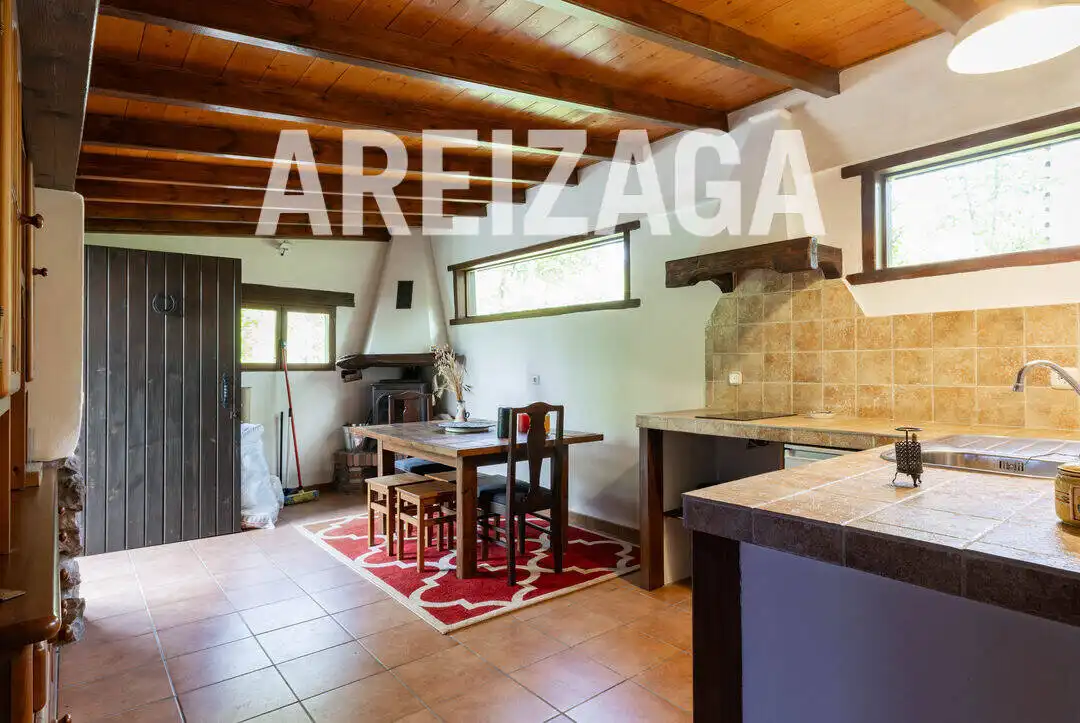 Cocina de Casa o chalet en venta en Errenteria con Calefacción, Terraza y Piscina