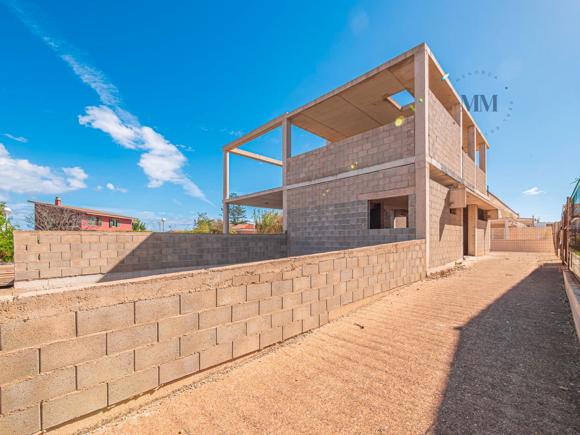Vista exterior de Casa o xalet en venda en Maó amb Jardí privat, Terrassa i Piscina