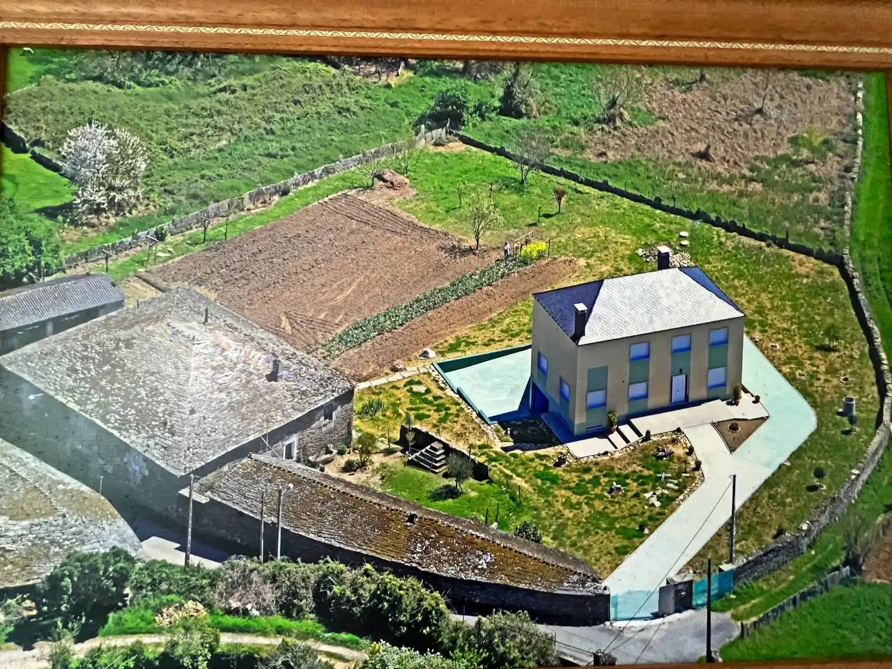 Xalet amb jardí en venda a Portomarín
