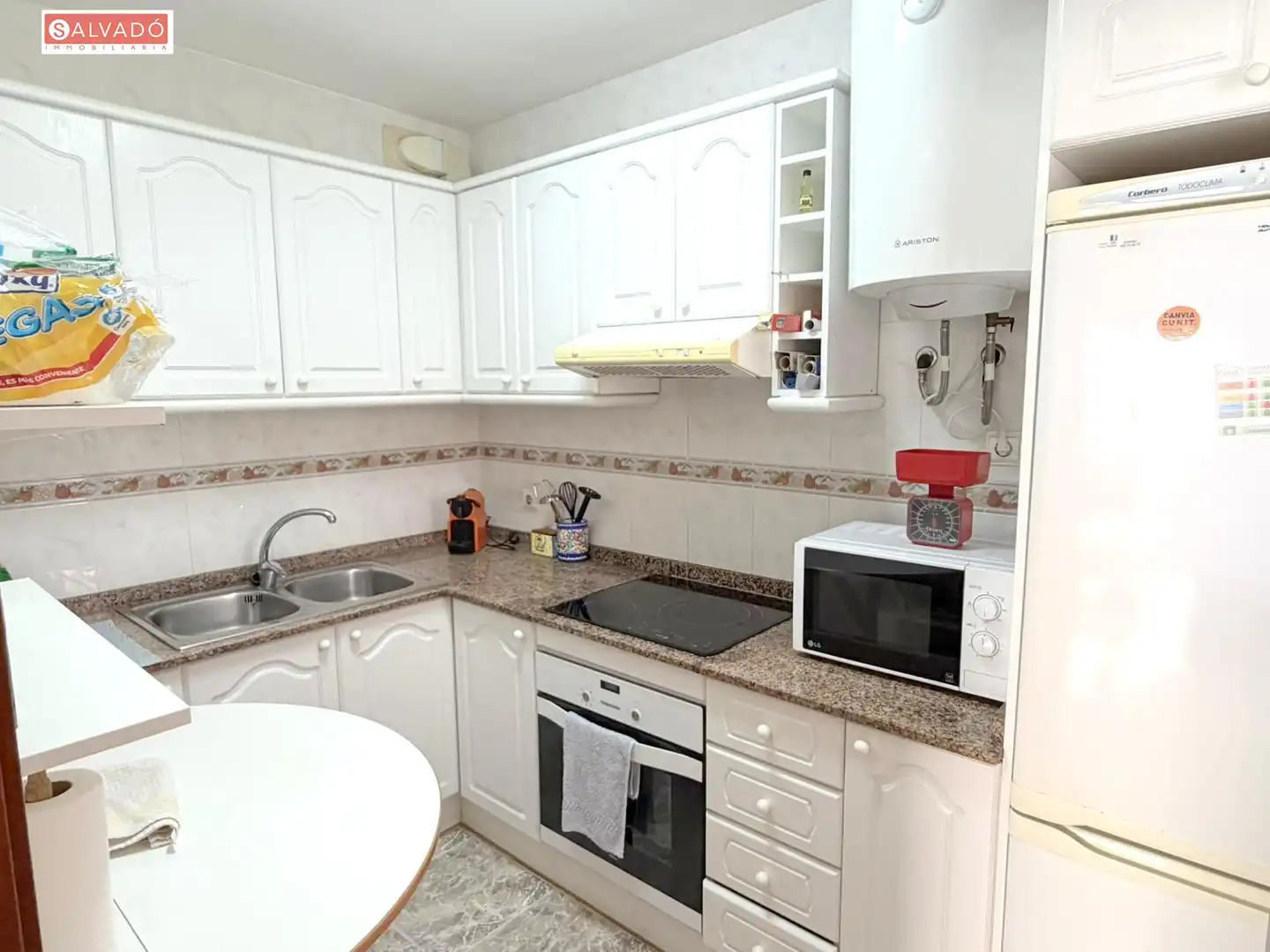 Kitchen of Flat for sale in Cunit  with Air Conditioner, Heating and Storage room