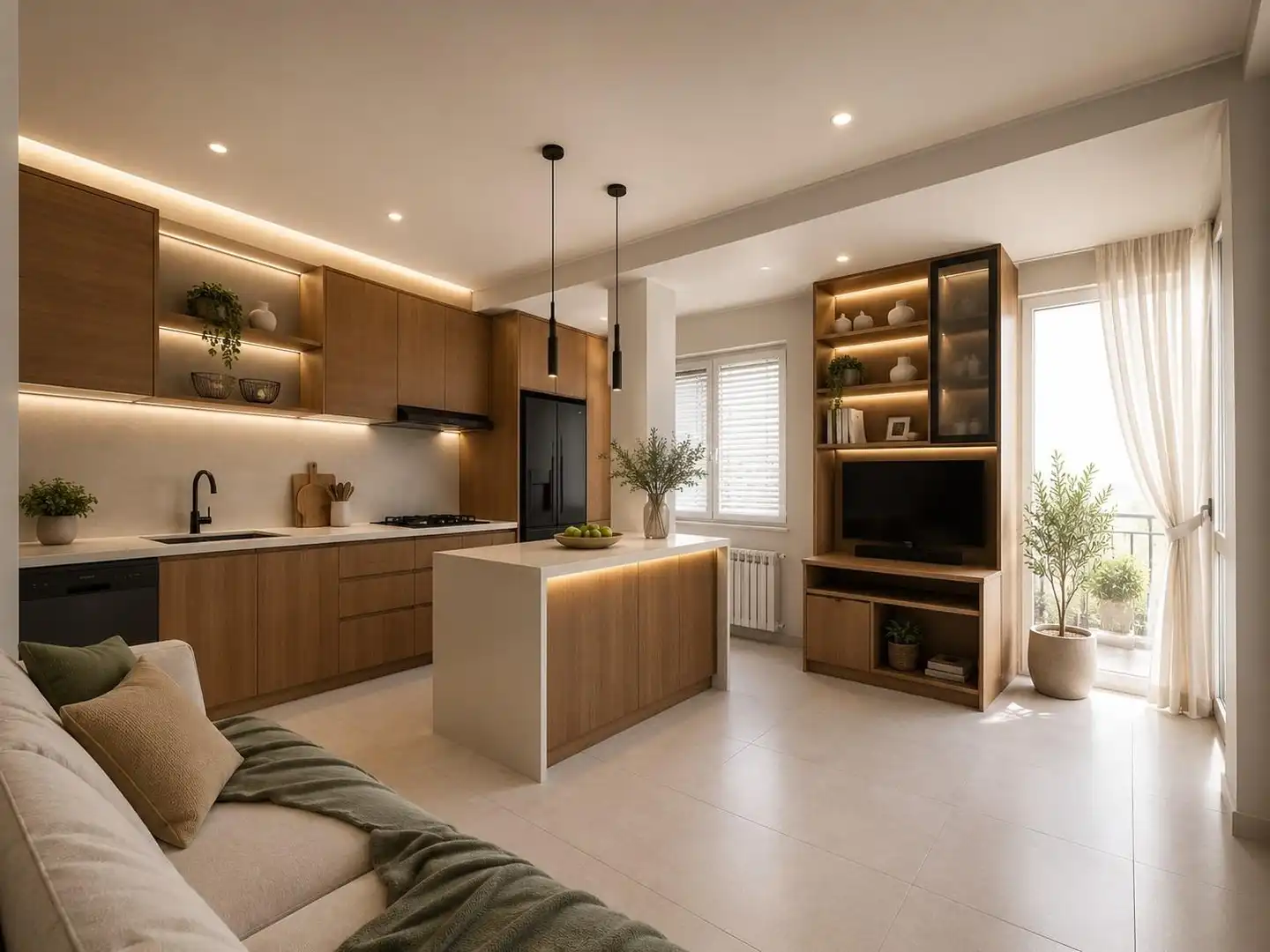 Cocina de Piso en venta en Ourense Capital  con Calefacción