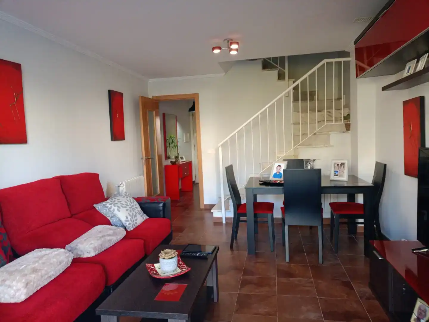 Sala d'estar de Casa adosada en venda en El Portil