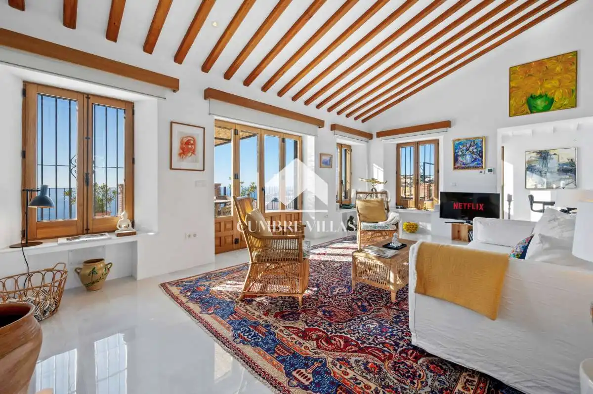 Living room of Houses for sale in Almuñécar  with Private garden, Terrace and Storage room