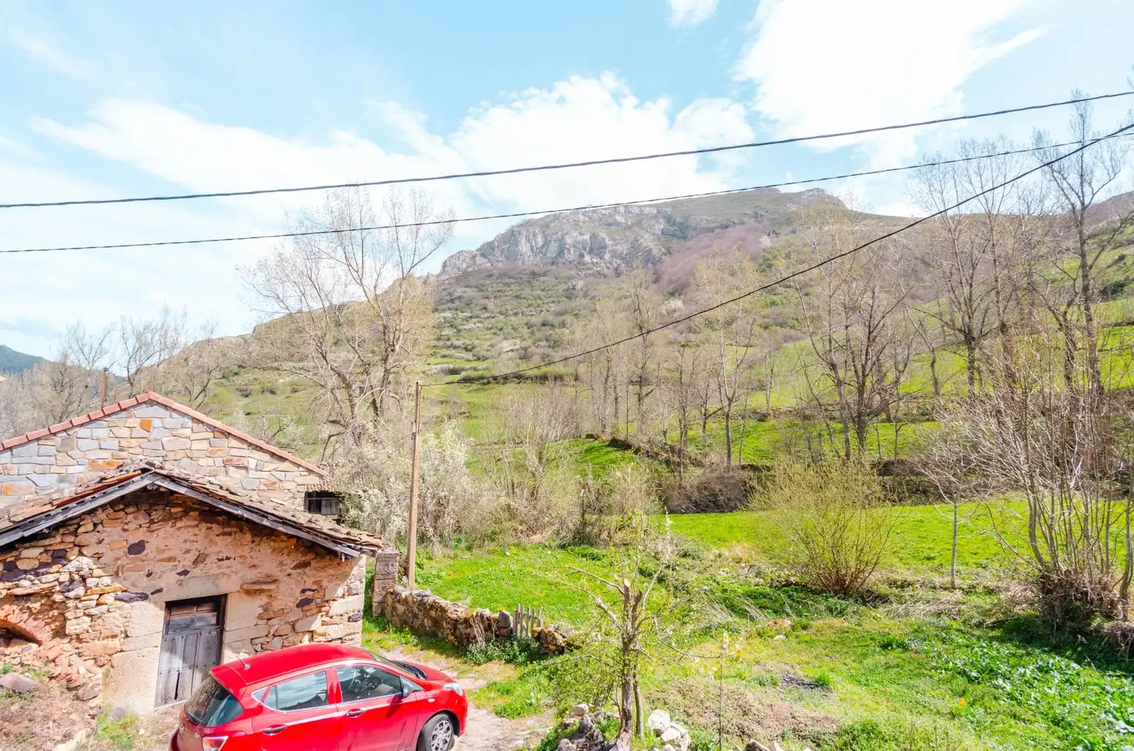 Vista exterior de Casa o chalet en venta en Somiedo con Jardín privado, Trastero y Amueblado