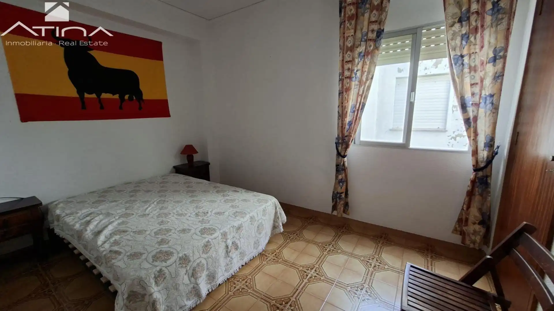 Bedroom of Flat for sale in Piles  with Air Conditioner and Balcony