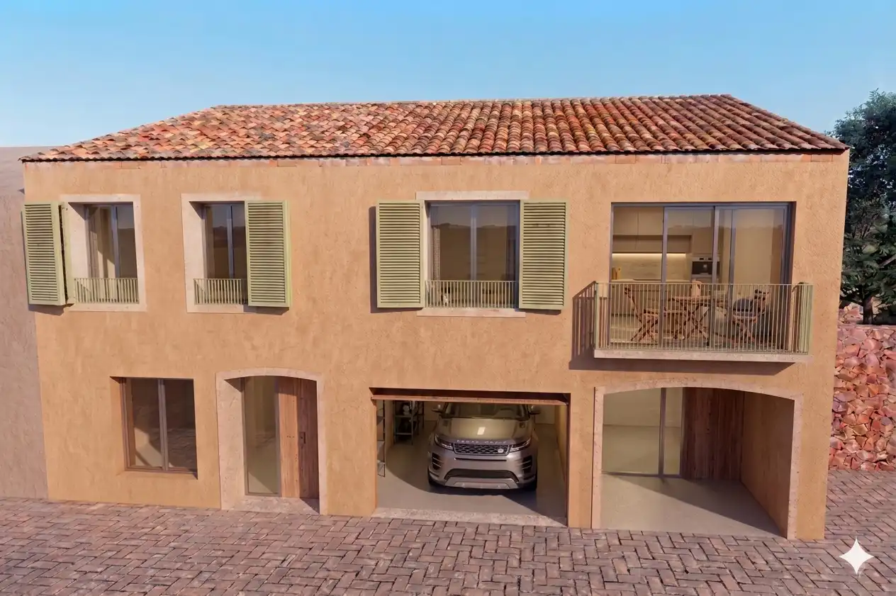 Vista exterior de Casa adosada en venta en Forallac con Aire acondicionado, Calefacción y Parquet
