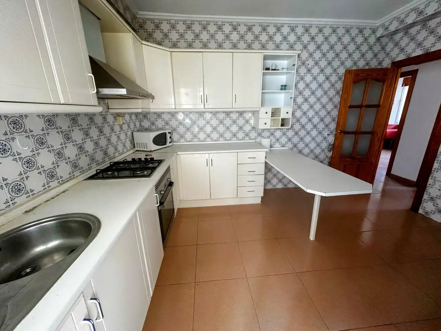 Kitchen of Flat for rent in Murcia  with Furnished and Balcony