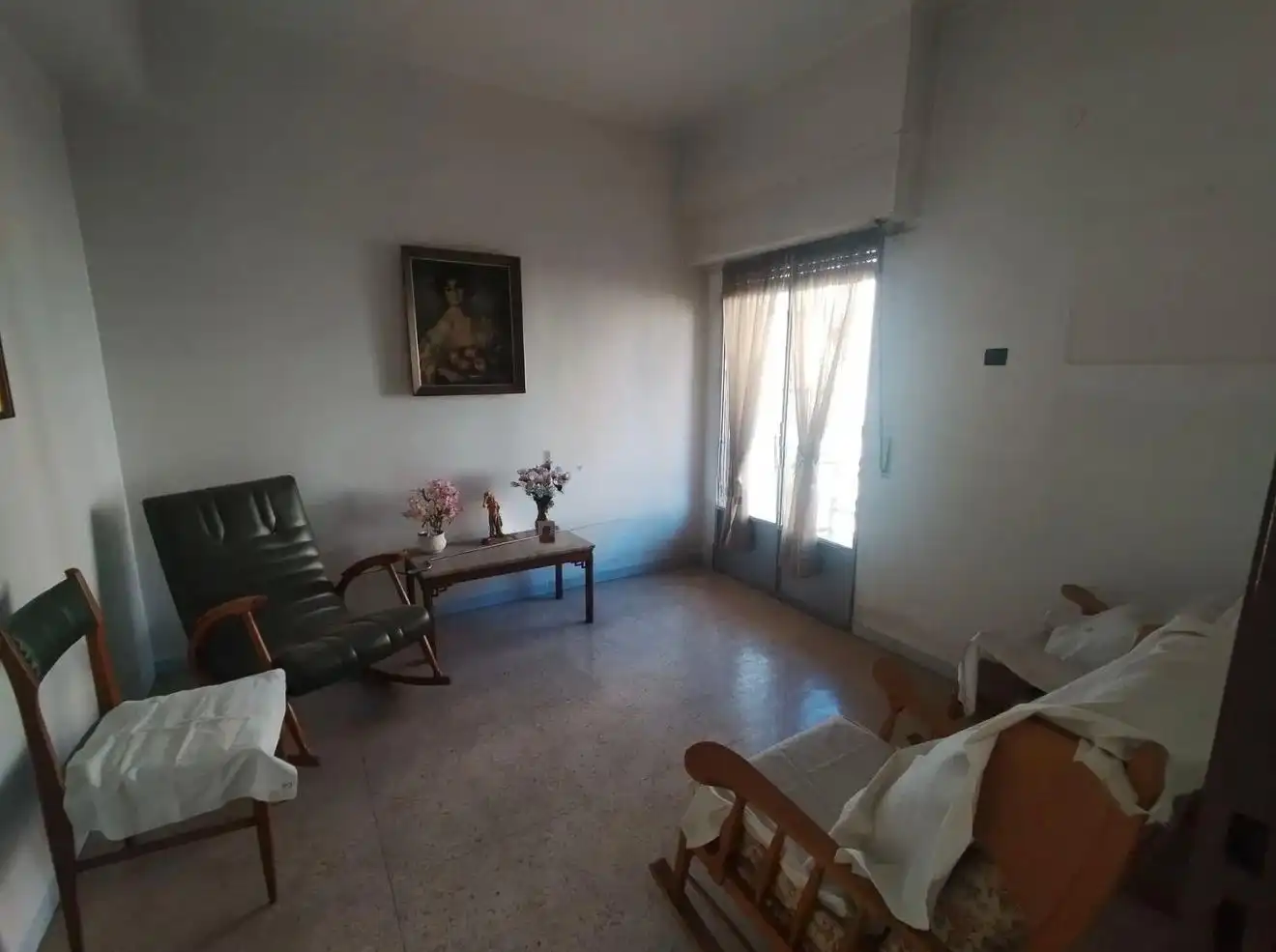 Living room of Flat for sale in Murcia  with Terrace, Furnished and Balcony