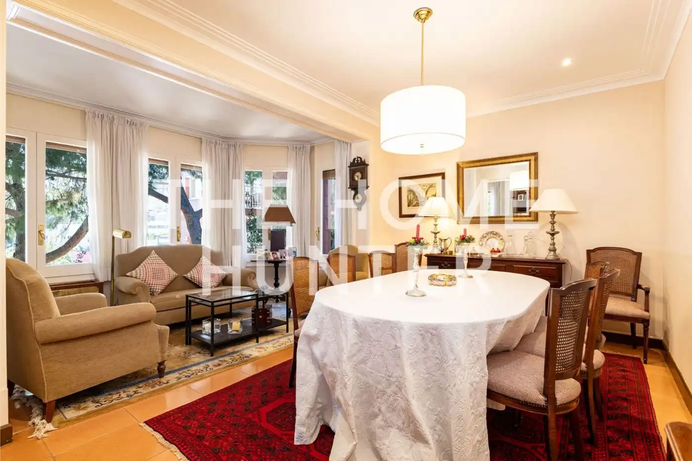 Comedor de Piso en venta en Barcelona con Calefacción, Jardín privado y Terraza