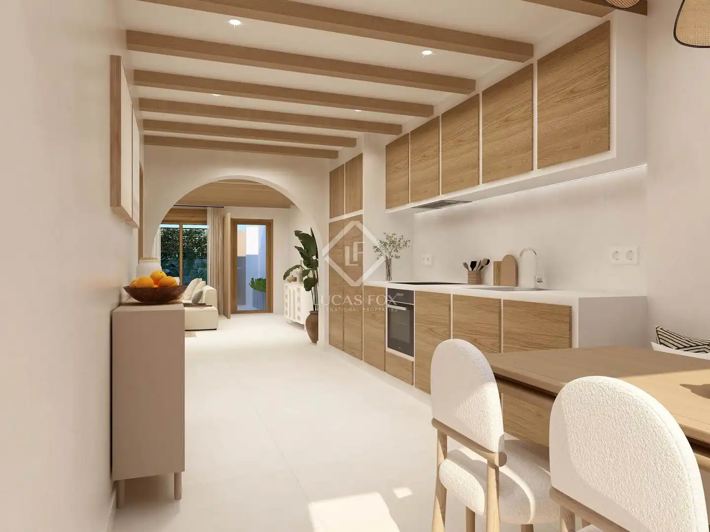 Kitchen of Houses for sale in El Puig de Santa Maria  with Air Conditioner and Terrace