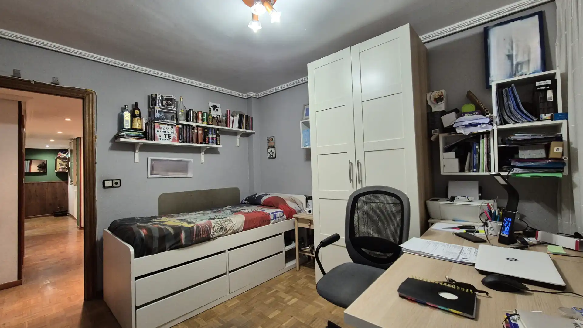 Schlafzimmer von Wohnung zum Verkauf in Palencia mit Balkon