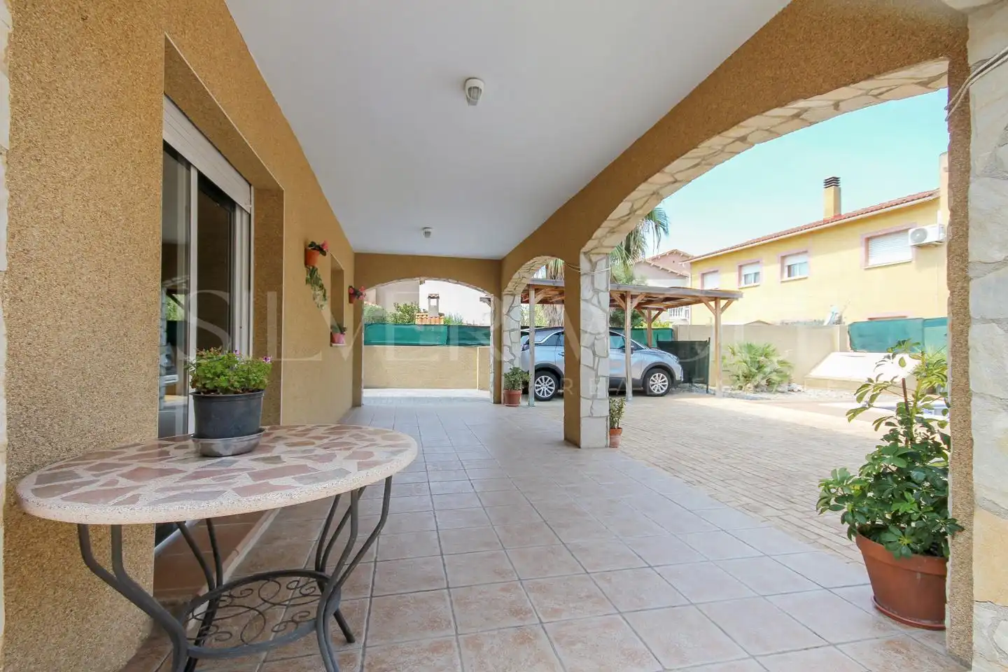 Terraza de Casa o chalet en venta en El Vendrell con Aire acondicionado, Calefacción y Jardín privado