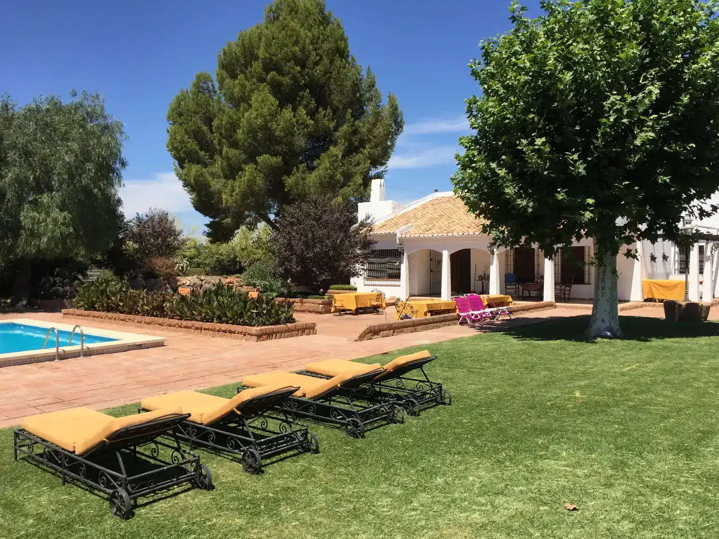Jardí de Finca rústica de lloguer en Zona de la Vega