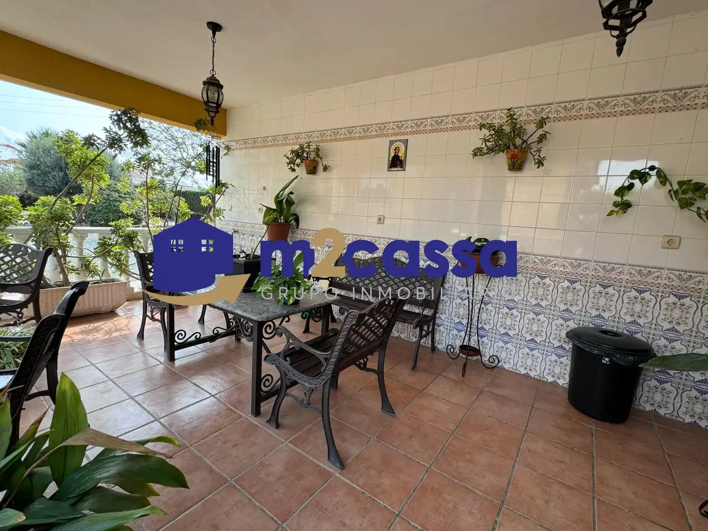 Terrassa de Casa o xalet en venda en Puerto Lumbreras amb Jardí privat, Terrassa i Piscina
