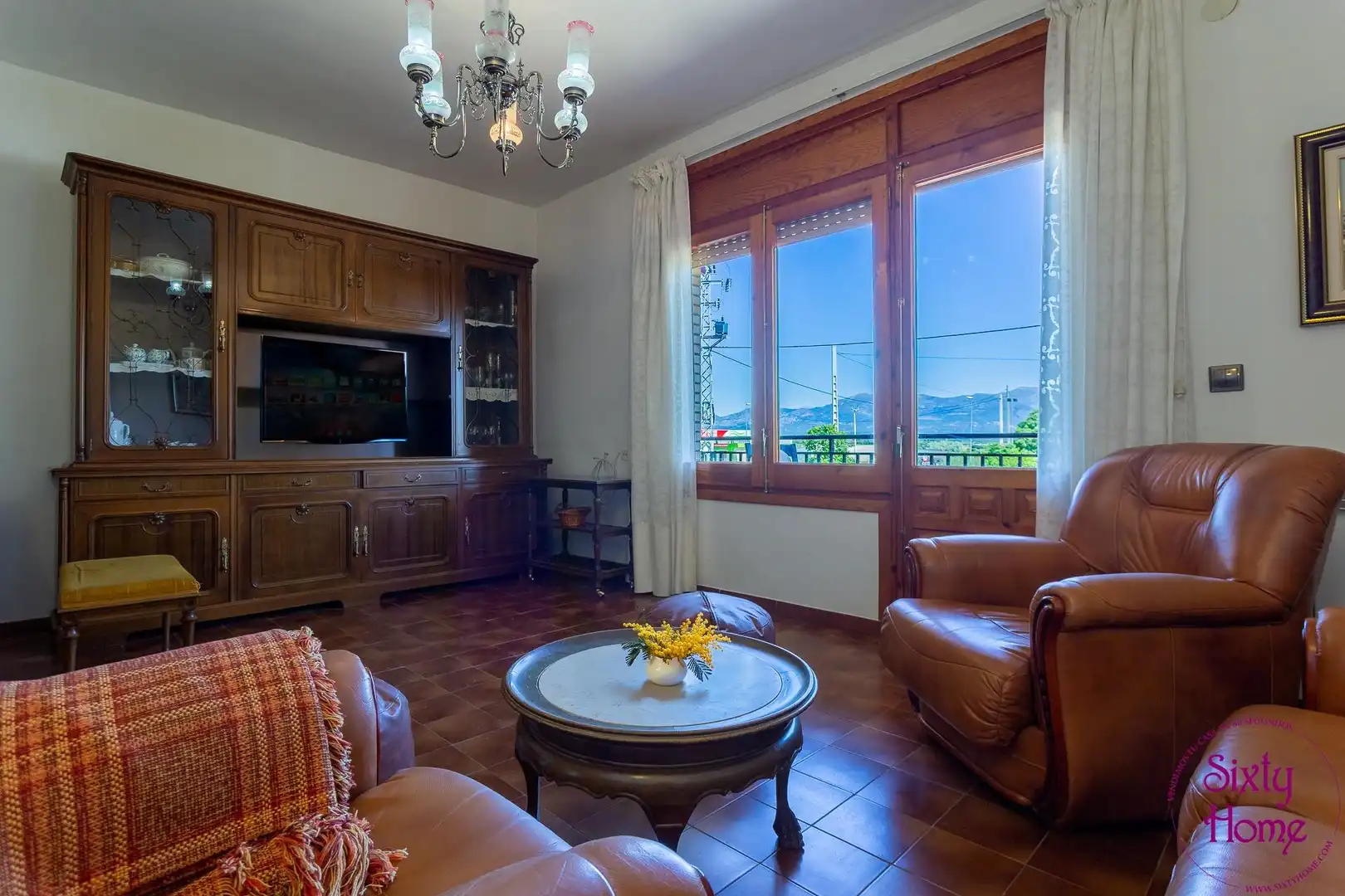Sala de estar de Casa o chalet en venta en Angüés con Jardín privado, Terraza y Trastero