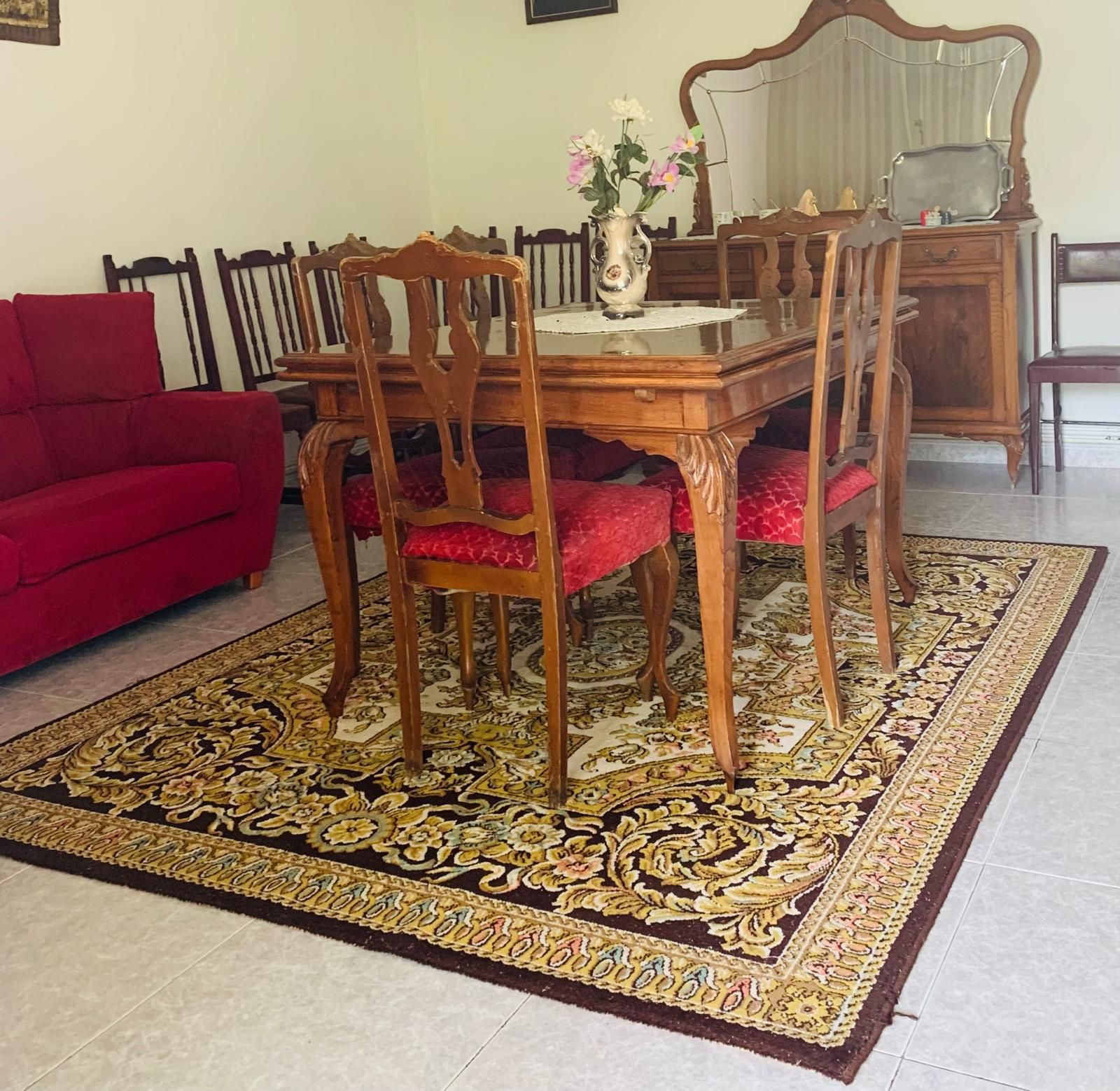 Comedor de Finca rústica en venta en Vilagarcía de Arousa con Calefacción, Jardín privado y Trastero