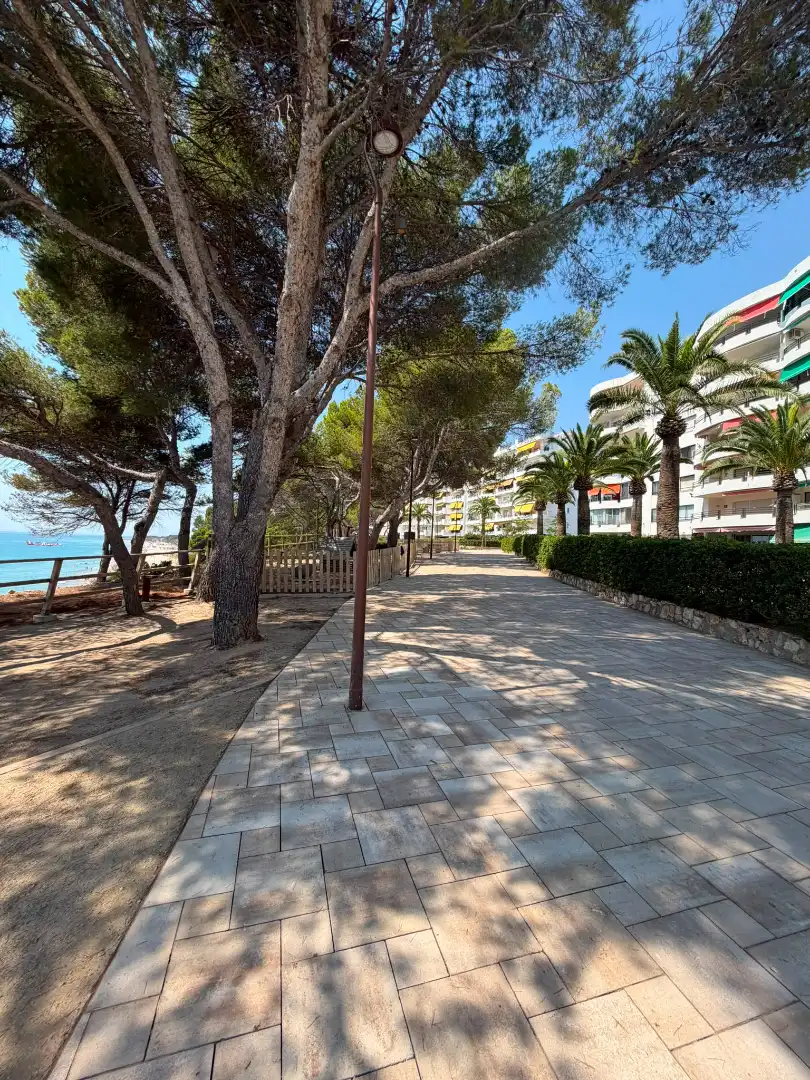 Exterior view of Flat for sale in Mont-roig del Camp  with Heating, Terrace and Furnished