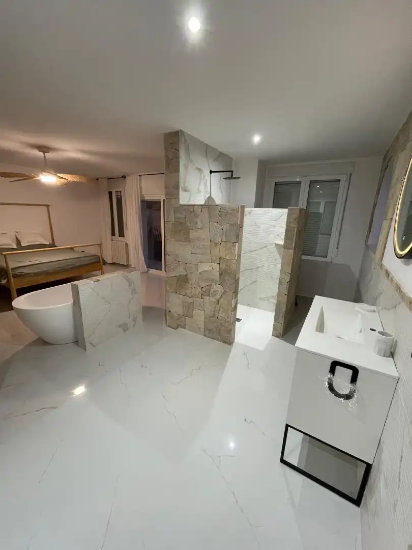 Baño de Casa adosada en venta en Cuevas del Almanzora con Aire acondicionado, Terraza y Amueblado
