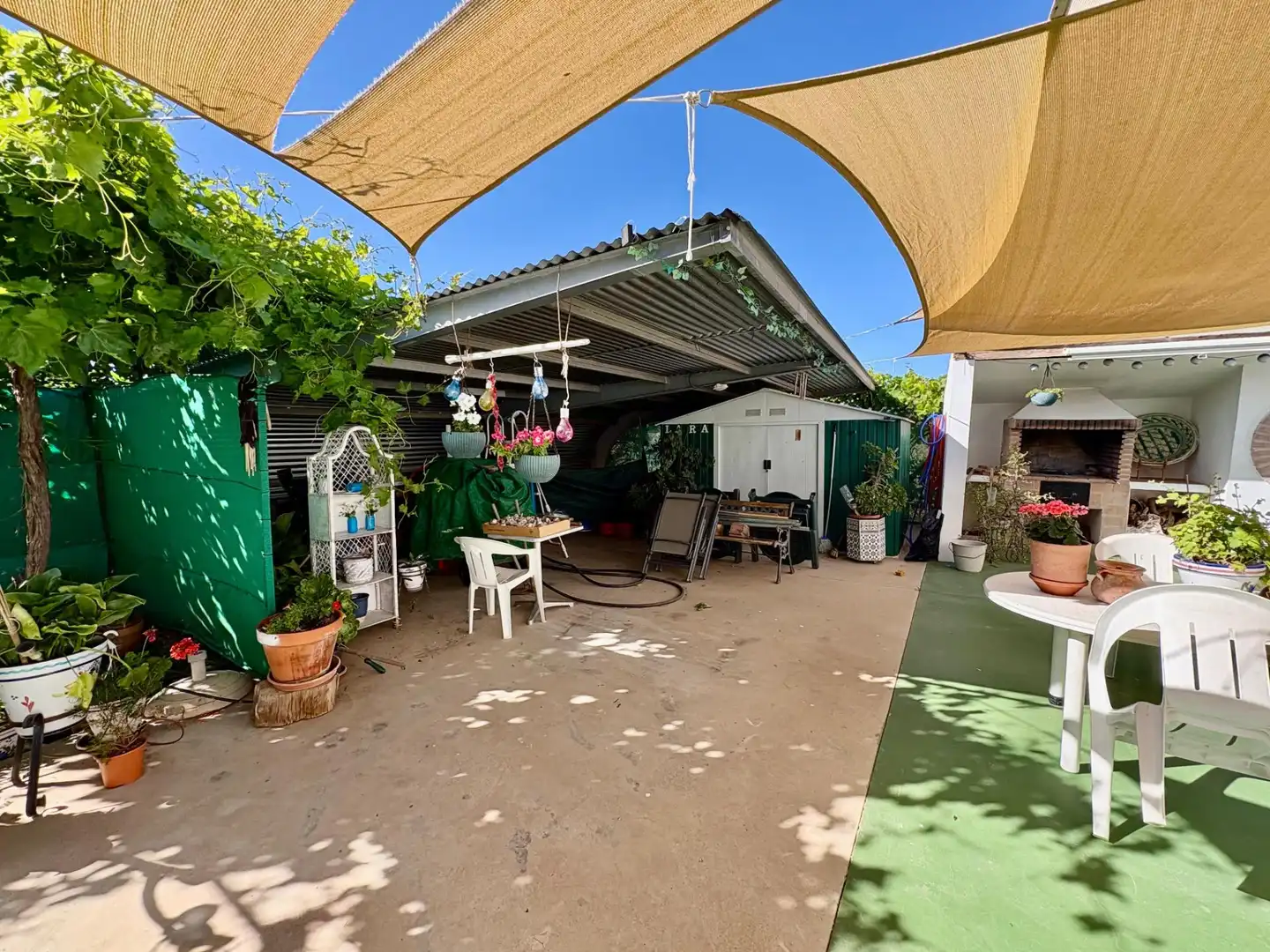 Terraza de Finca rústica en venta en Lorca con Aire acondicionado