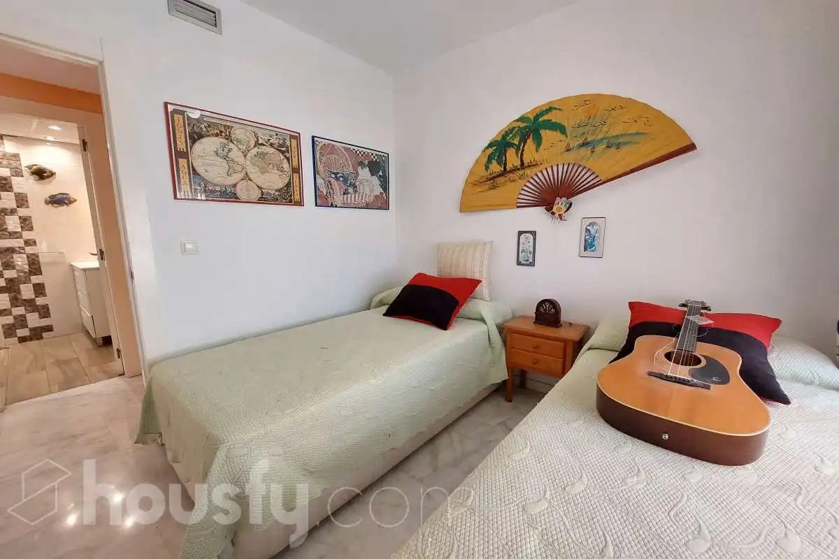 Dormitori de Pis en venda en Villajoyosa / La Vila Joiosa amb Aire condicionat, Jardí privat i Terrassa