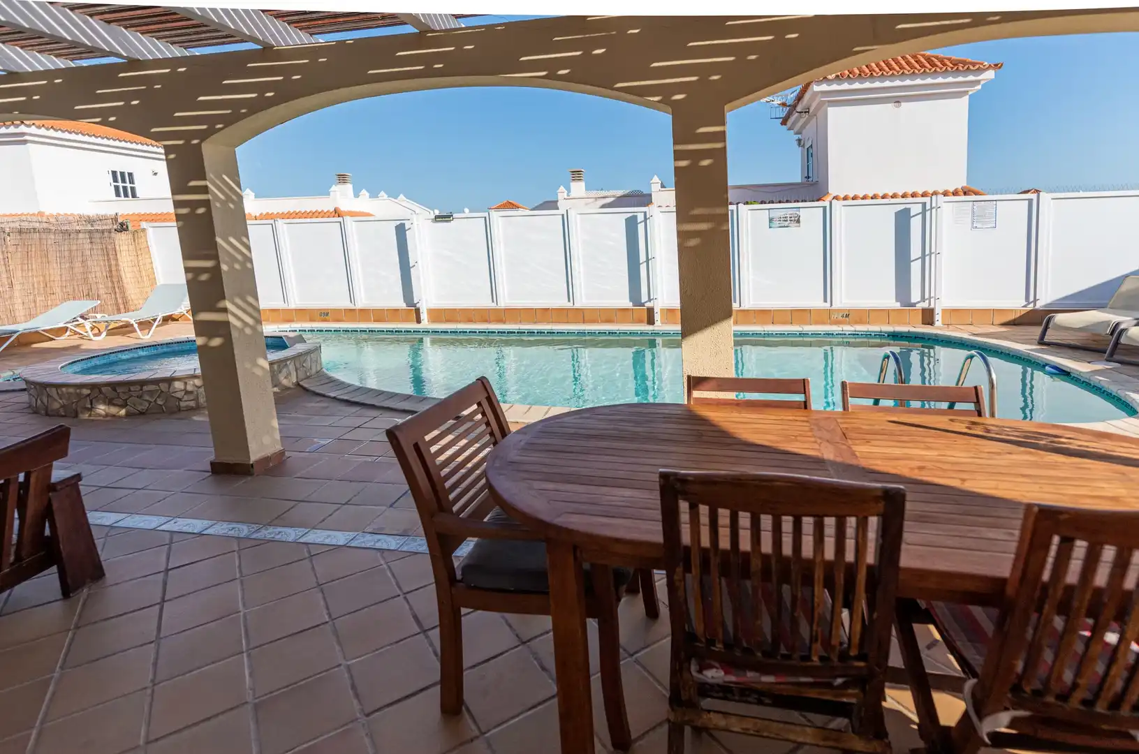 Terrassa de Casa o xalet en venda en Antigua amb Aire condicionat, Jardí privat i Traster