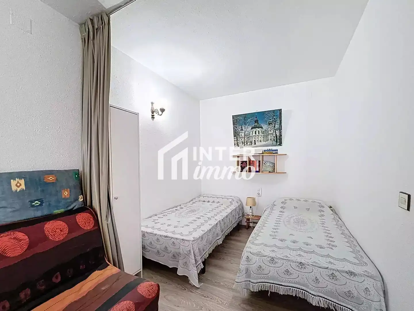 Schlafzimmer von Wohnung zum Verkauf in Roses mit Terrasse und Möbliert