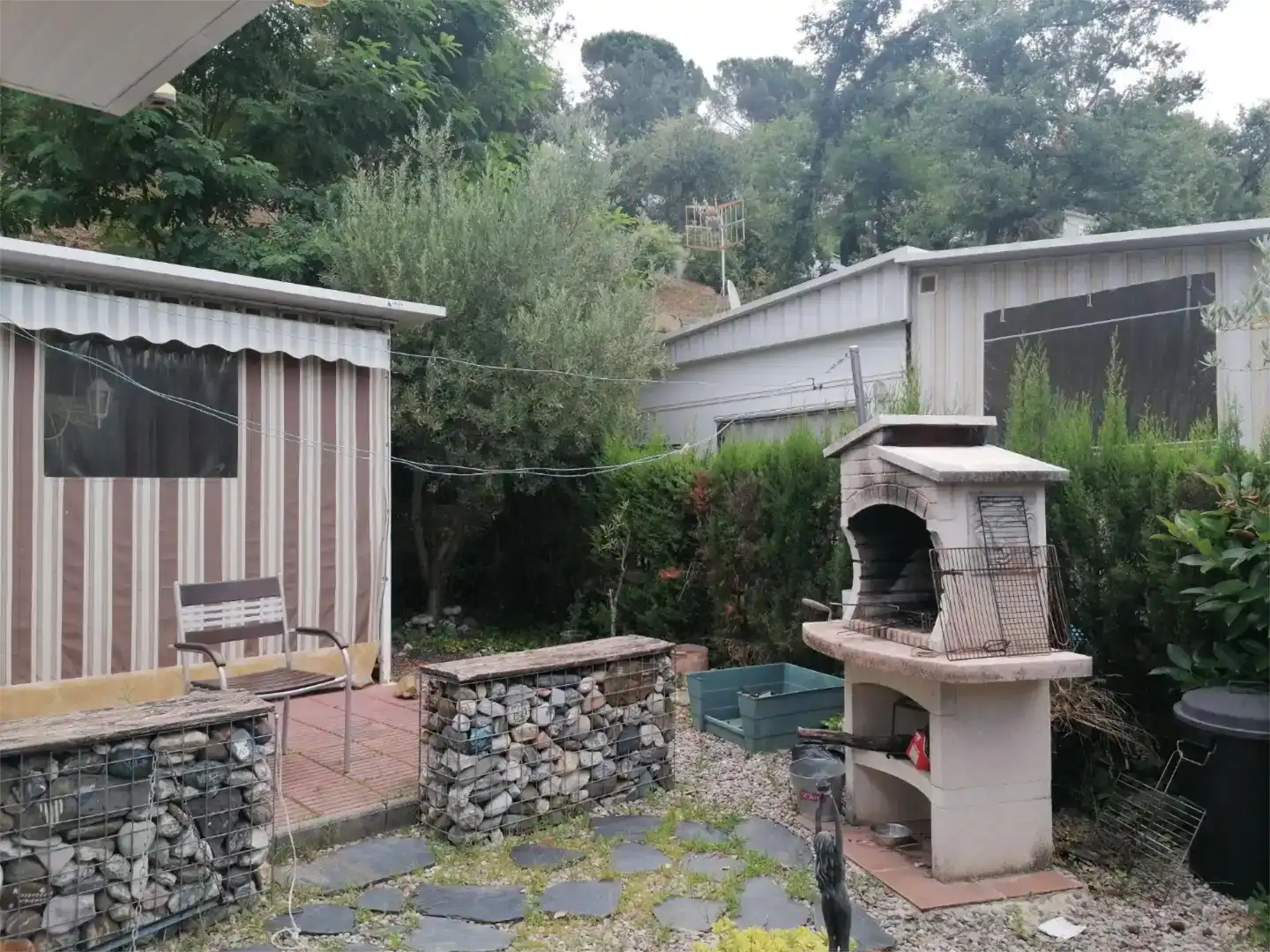 Terrassa de Casa o xalet en venda en Riells i Viabrea amb Aire condicionat i Piscina