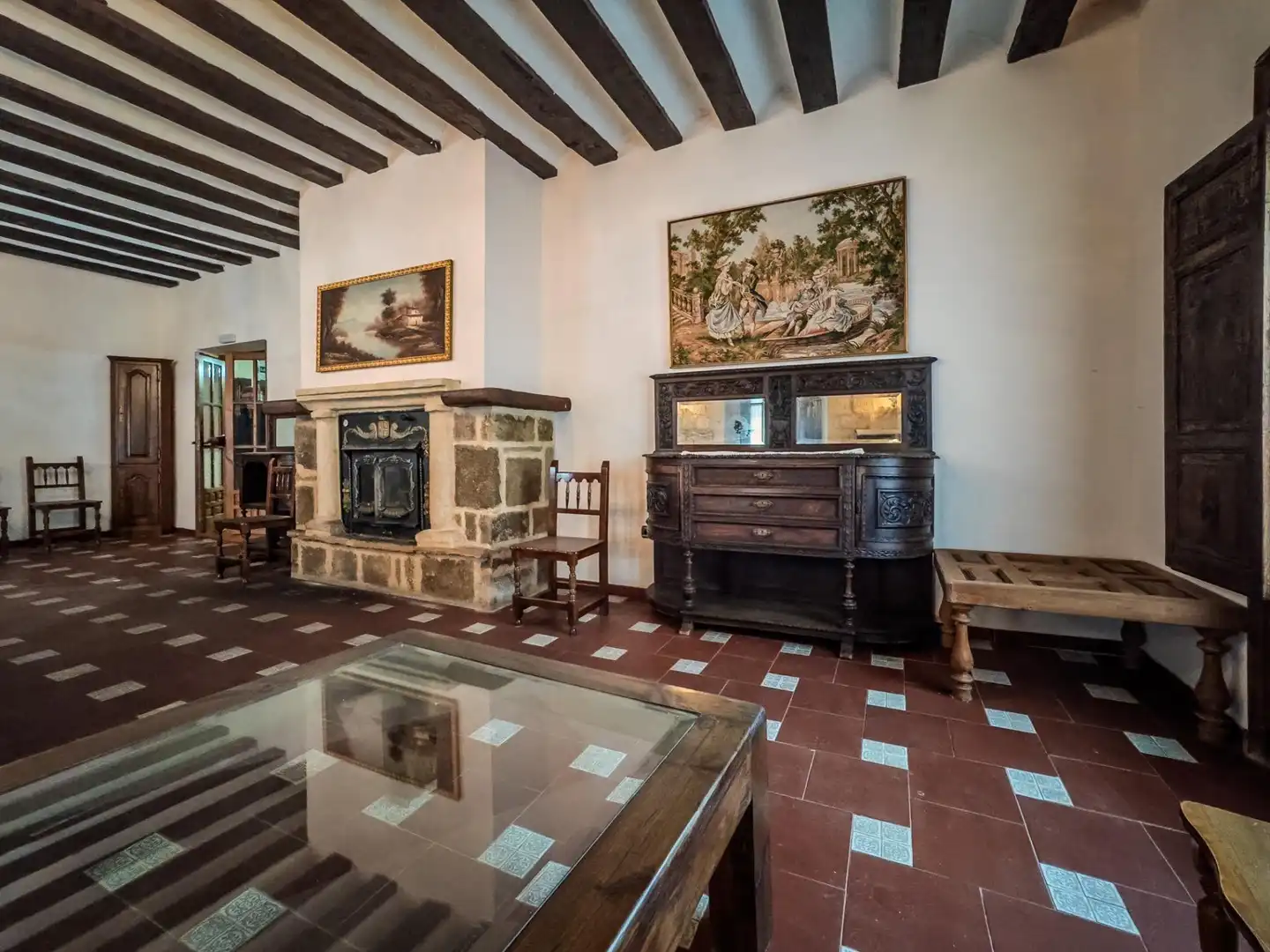Living room of Country homes for sale in Briviesca  with Heating, Private garden and Terrace