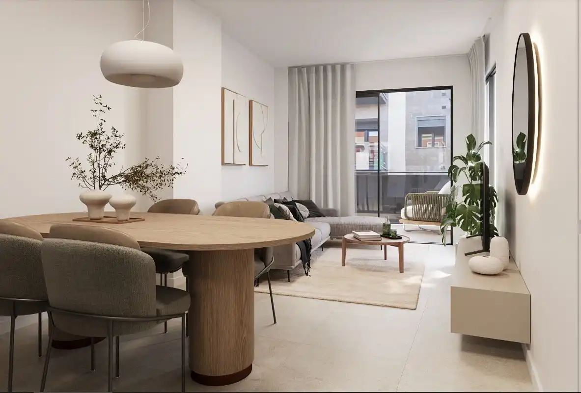 Sala de estar de Piso en venta en  Huelva Capital con Aire acondicionado, Calefacción y Trastero