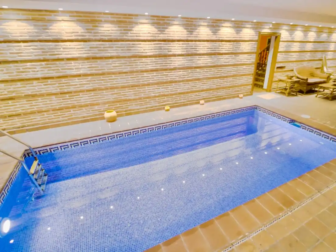 Piscina de Casa o chalet en venta en Las Rozas de Madrid con Aire acondicionado, Calefacción y Jardín privado