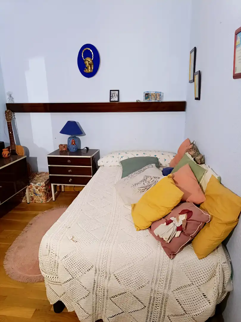 Bedroom of Flat for sale in Barruelo de Santullán  with Parquet flooring, Terrace and Furnished
