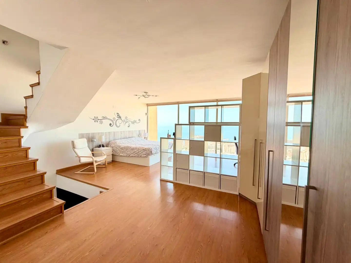Habitación de Casa adosada de alquiler en Roquetas de Mar con Aire acondicionado, Calefacción y Terraza