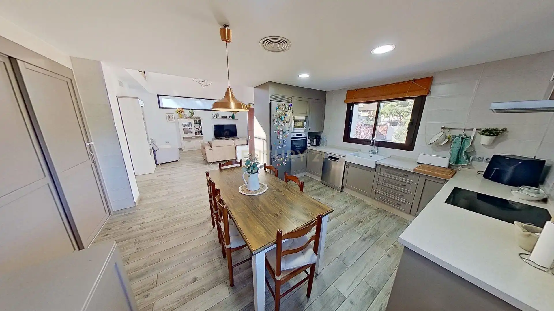 Cocina de Casa o chalet en venta en Alhaurín de la Torre con Aire acondicionado, Jardín privado y Trastero