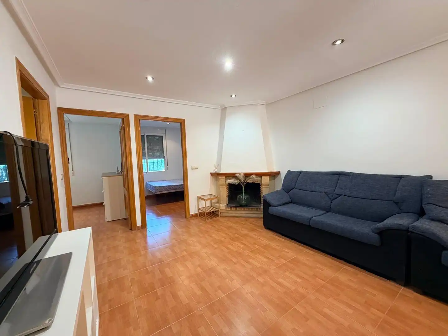 Sala de estar de Casa o chalet de alquiler en Elche / Elx con Aire acondicionado, Calefacción y Jardín privado