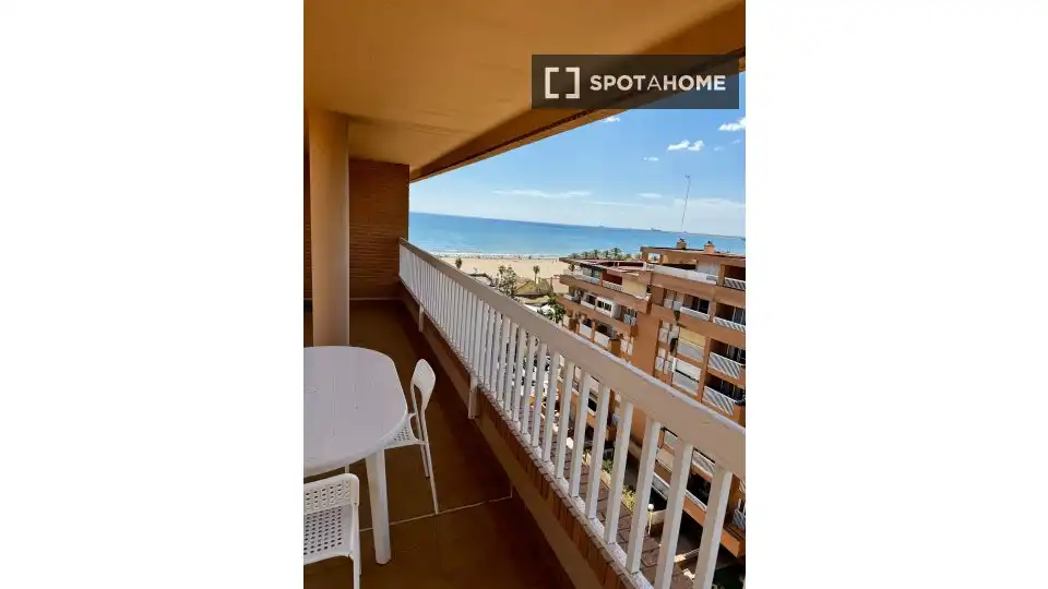 Appartamento con terrazza in affitto a La Patacona