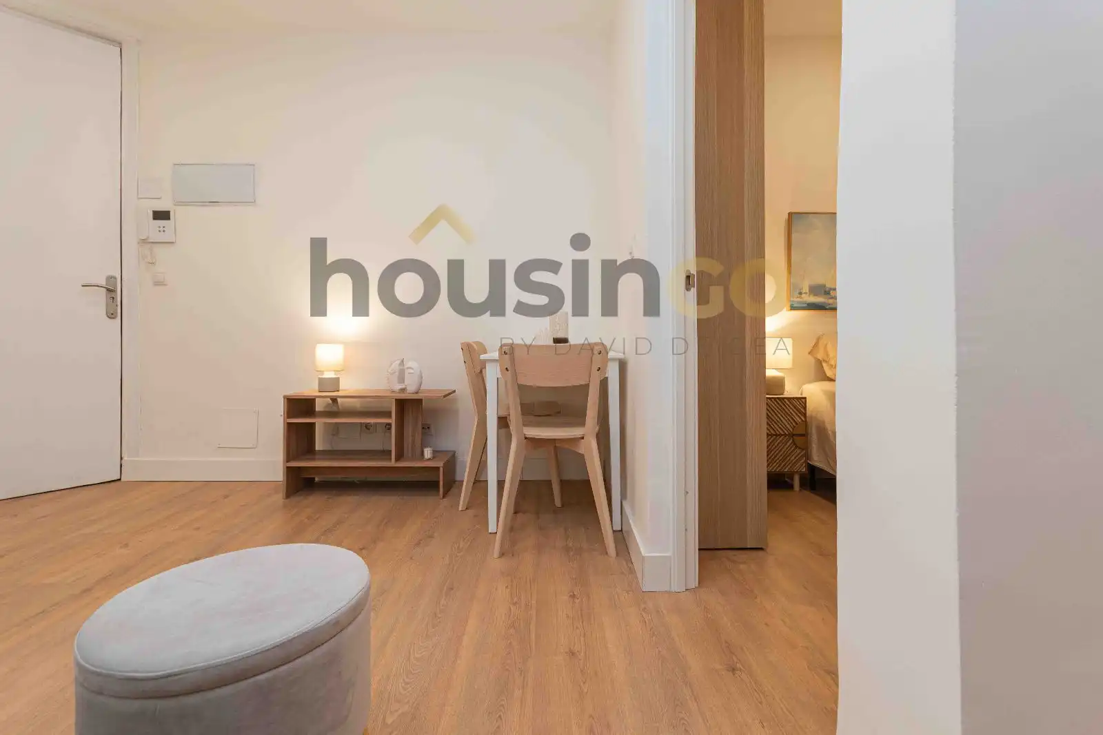 Bedroom of Flat for sale in Madrid  with Heating, Parquet flooring and Terrace