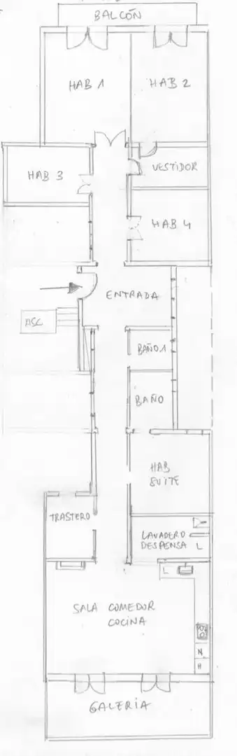 Appartamento con terrazza in affitto a Carrer de València, imagen 49