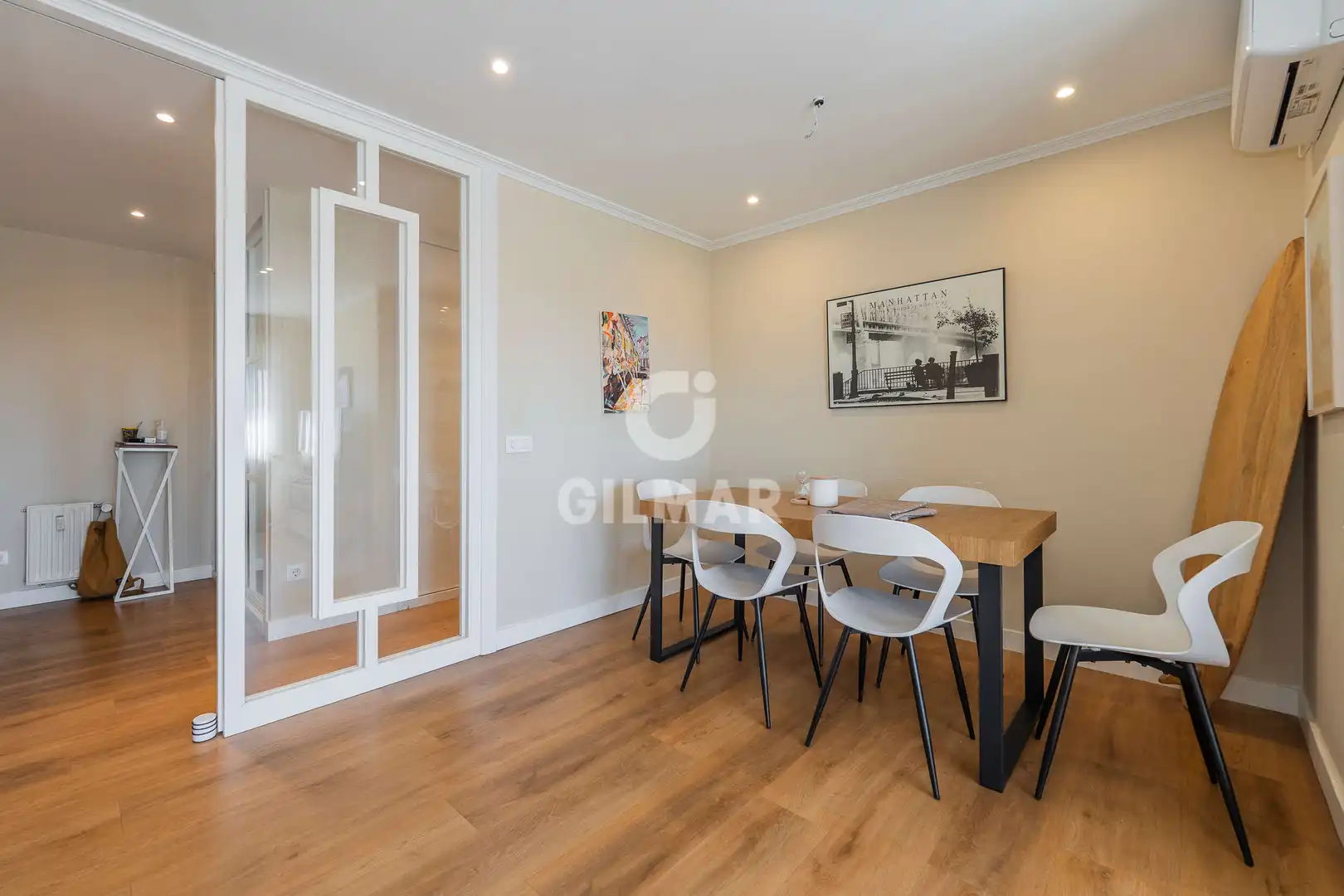 Bedroom of Flat for sale in Madrid  with Heating, Private garden and Swimming Pool
