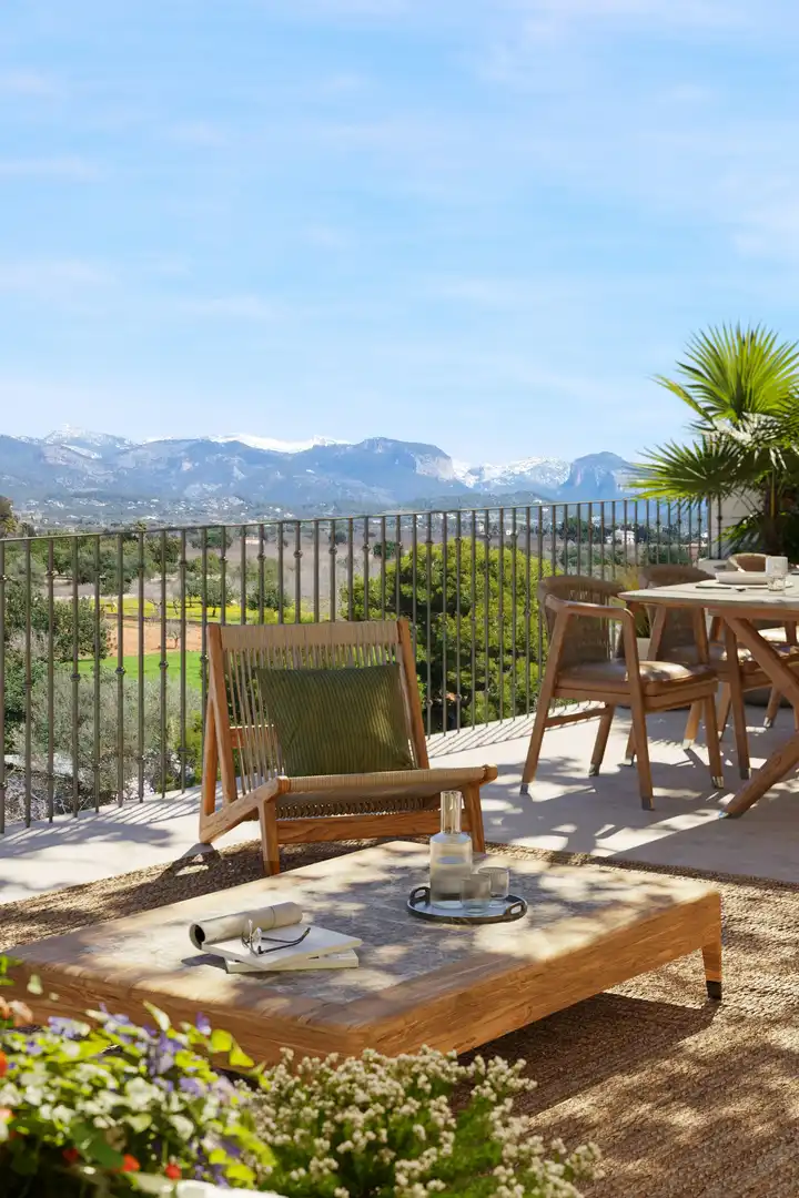Terraza de Casa adosada en venta en Santa María del Camí con Terraza