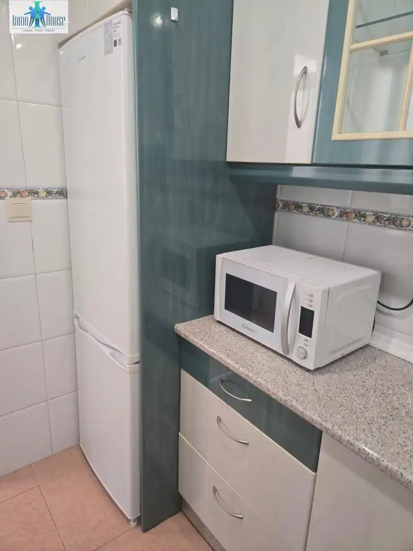 Kitchen of Flat for sale in Albacete  with Heating, Terrace and Storage room