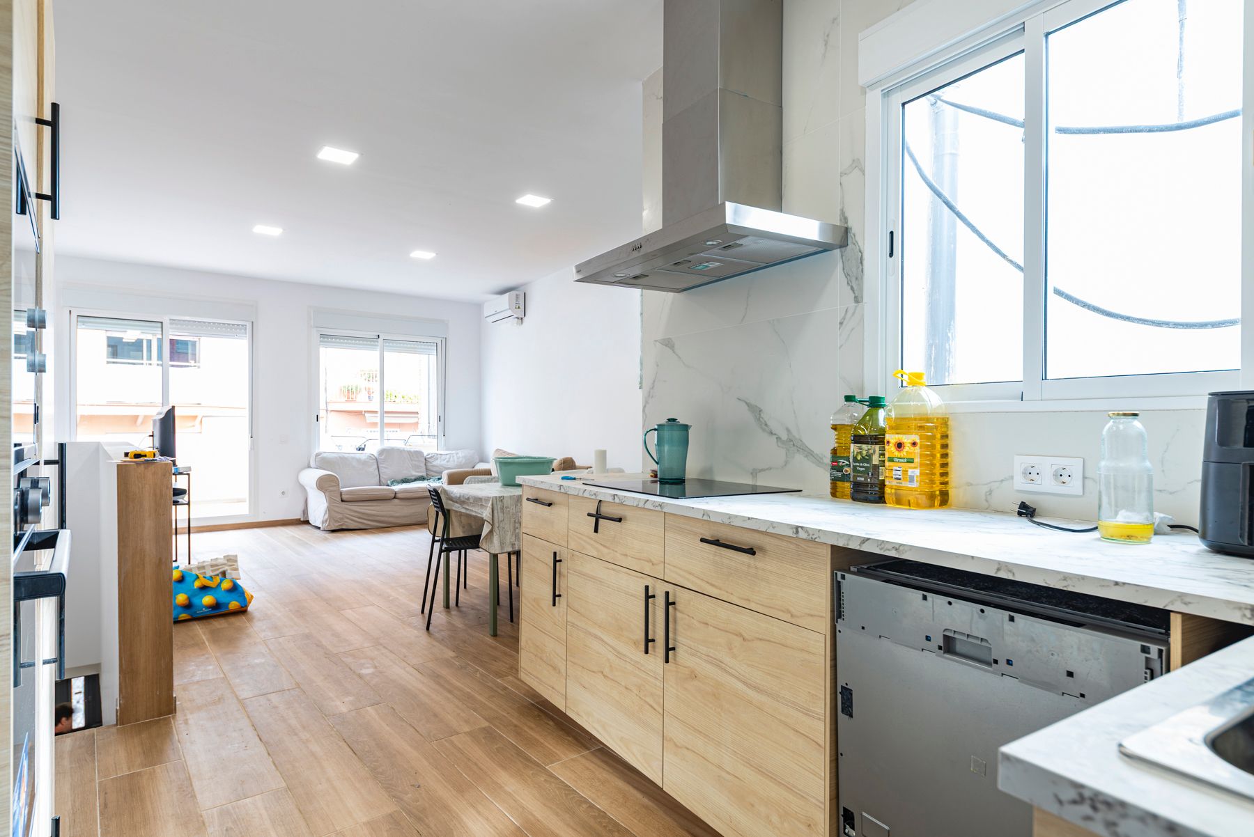 Kitchen of Single-family semi-detached for sale in Viladecans  with Air Conditioner, Terrace and Furnished