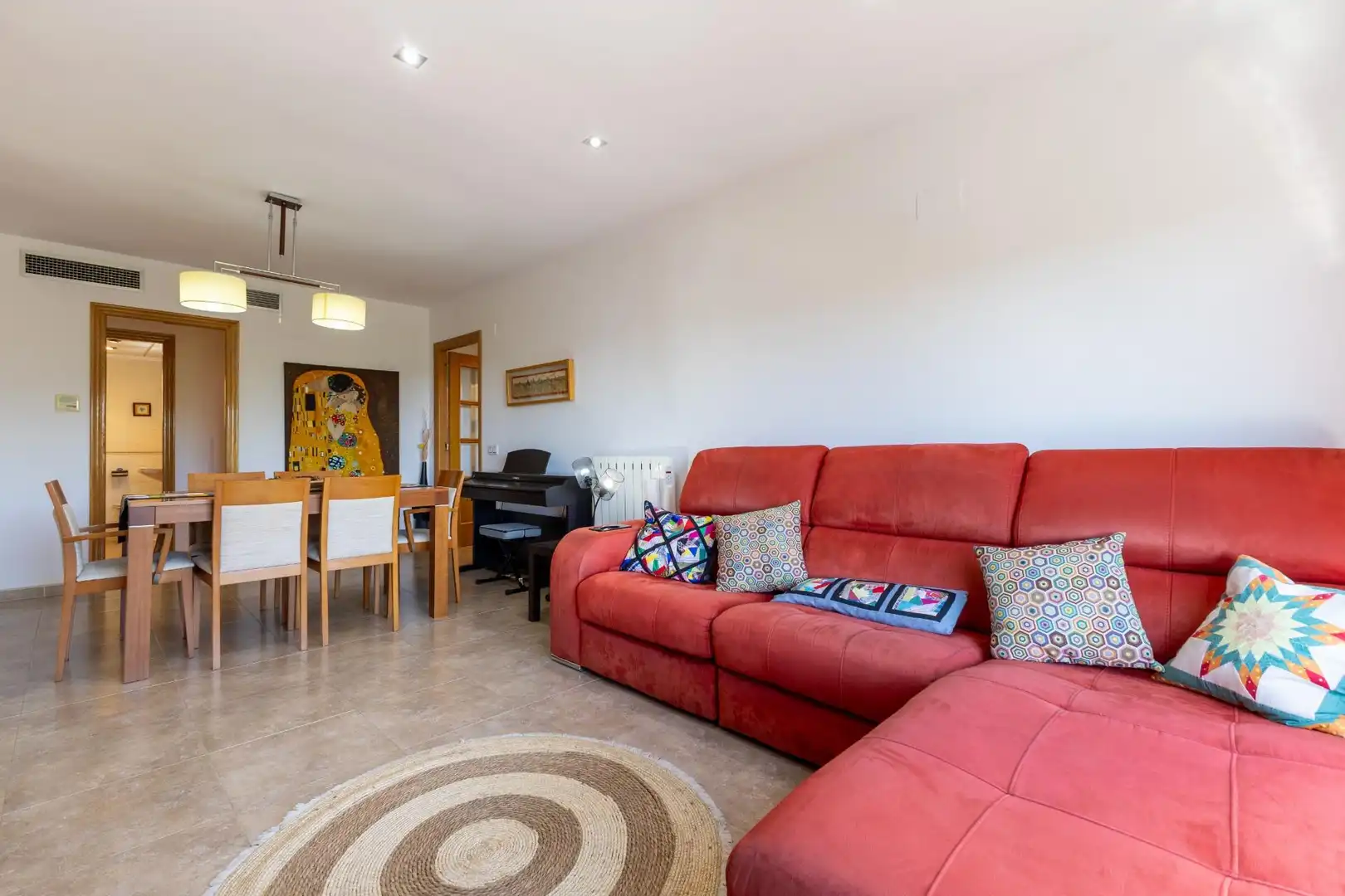 Living room of Flat for sale in Sagunto / Sagunt  with Air Conditioner, Heating and Storage room
