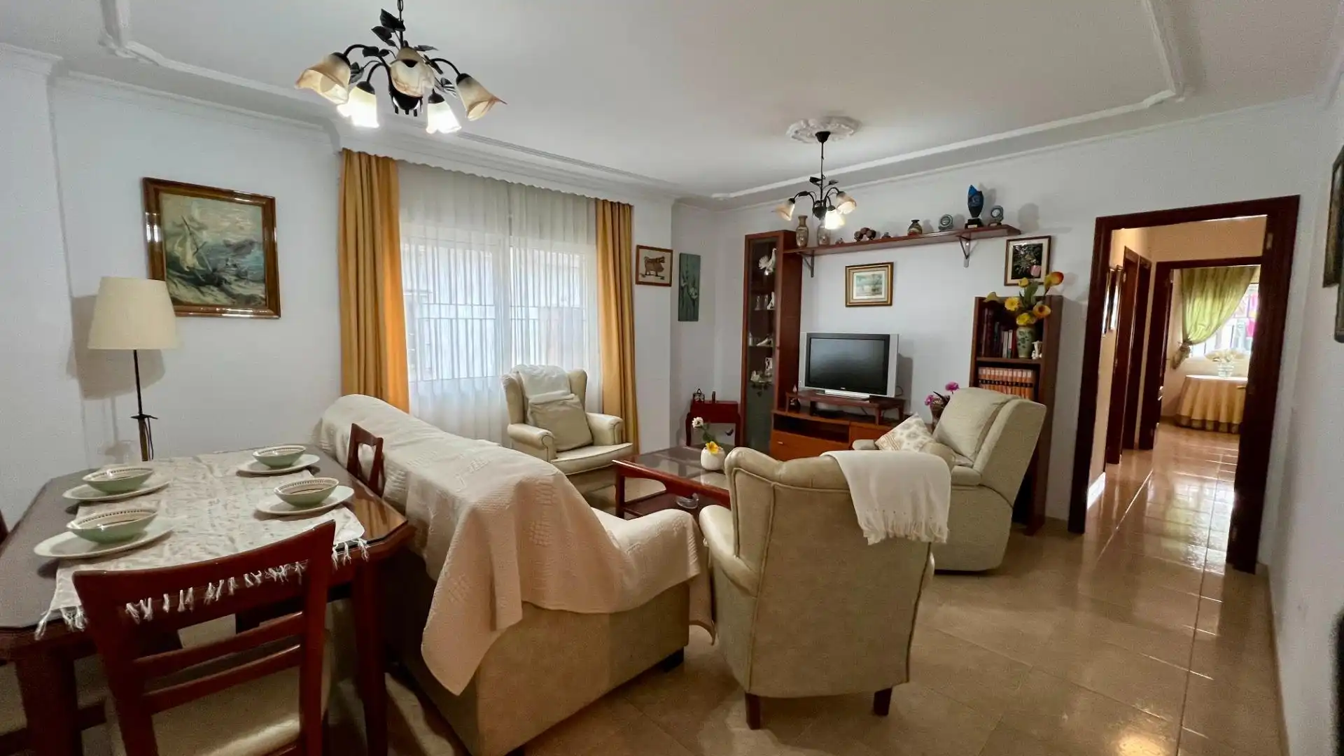 Sala d'estar de Pis en venda en Chiclana de la Frontera