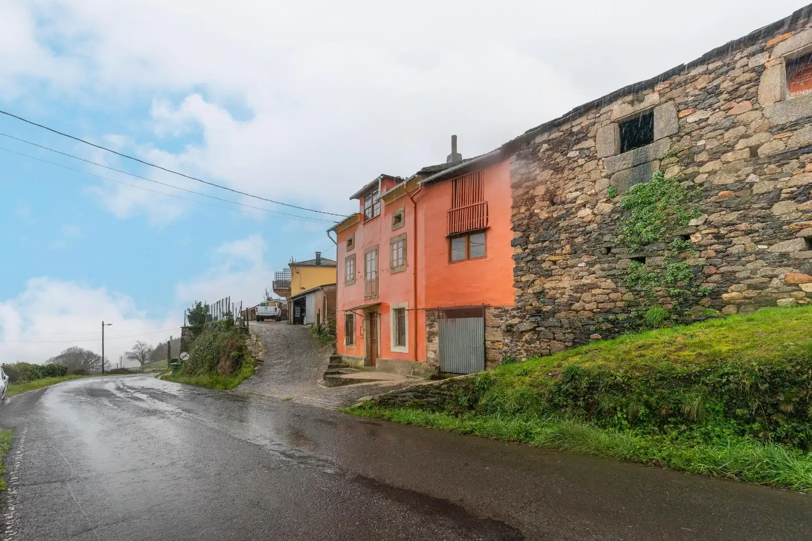 Vista exterior de Casa o chalet en venta en Boal con Terraza y Trastero