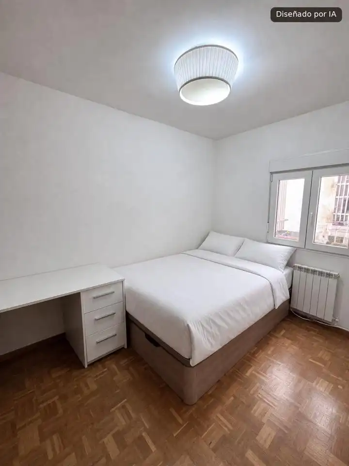Schlafzimmer von Wohnung zum Verkauf in Madrid mit Klimaanlage, Heizung und Parkett