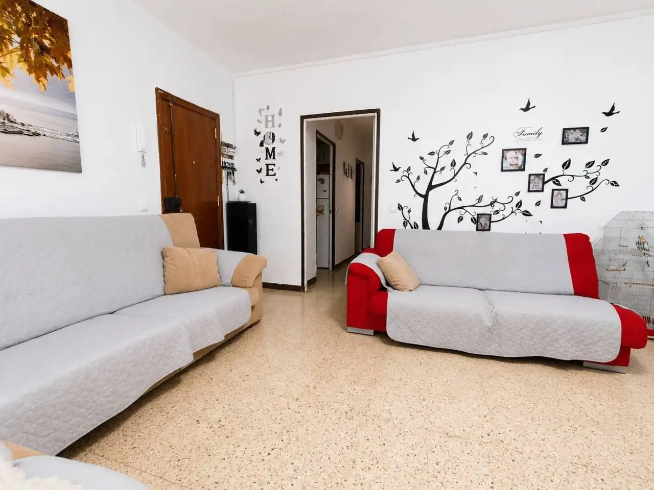 Sala d'estar de Pis en venda en Terrassa amb Terrassa i Traster