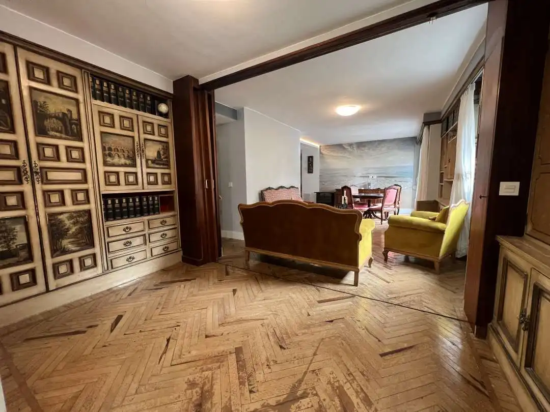 Sala de estar de Piso de alquiler en Zarautz con Calefacción y Balcón