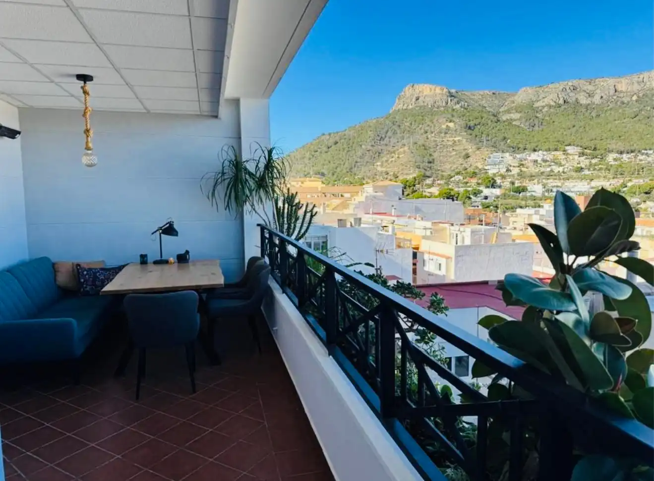 Vista exterior de Apartamento en venta en Calpe / Calp con Aire acondicionado, Calefacción y Terraza