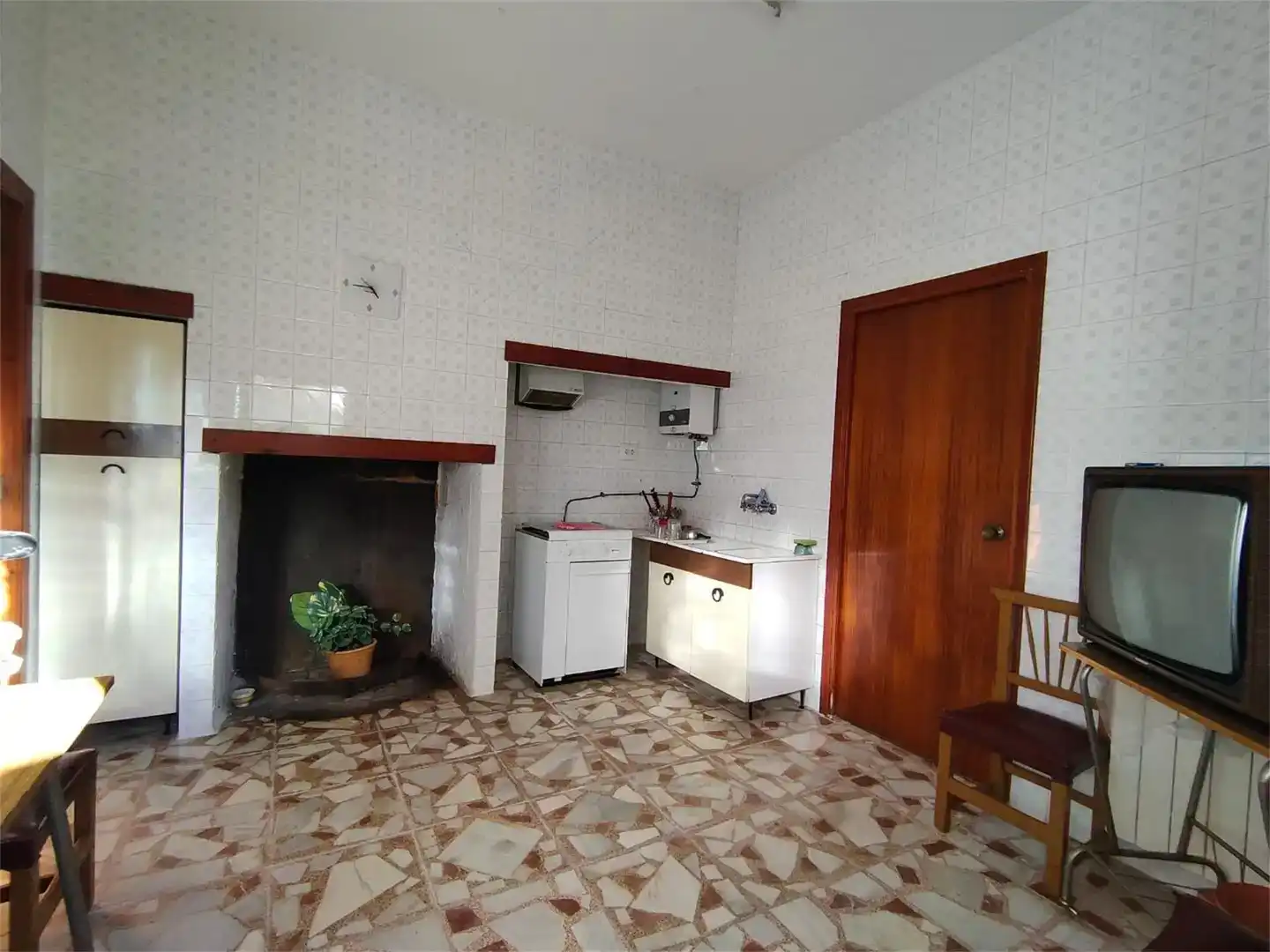 Cocina de Casa o chalet en venta en San Clemente con Balcón